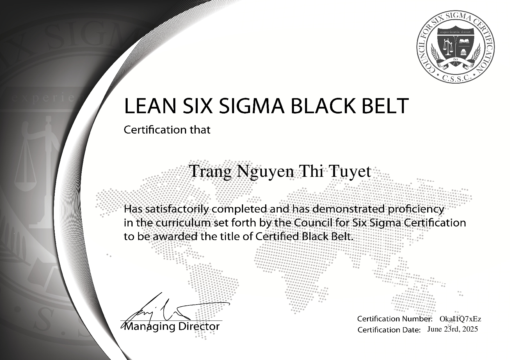 LSS Black Belt