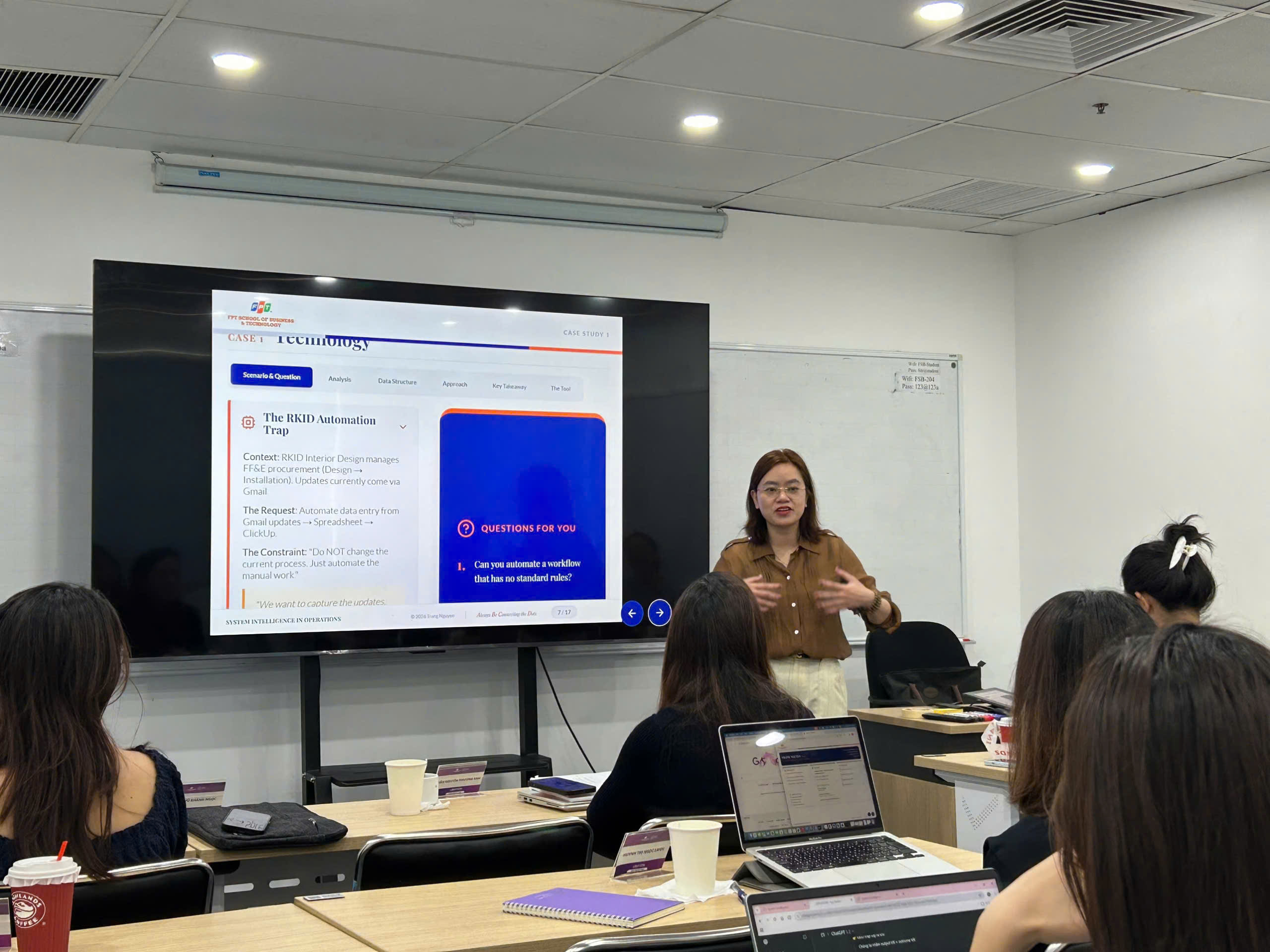 System Intelligence — Speaker Sharing at FSB MBA Program